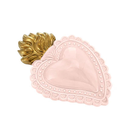 Cuore fiamme EX VOTO cipria