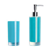 Bicchiere portaspazzolini SPA, azzurro
