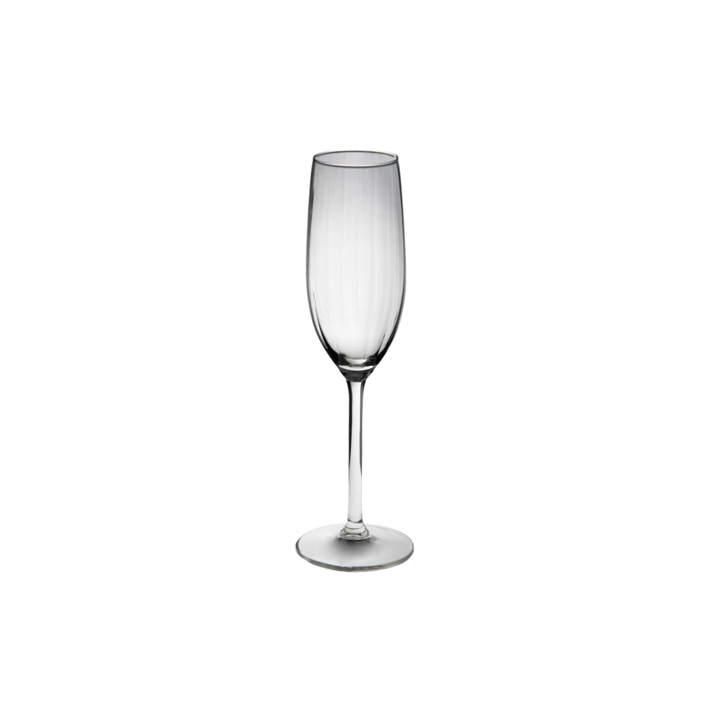 Flute spumante ALBA, vetro trasparente, ml 210