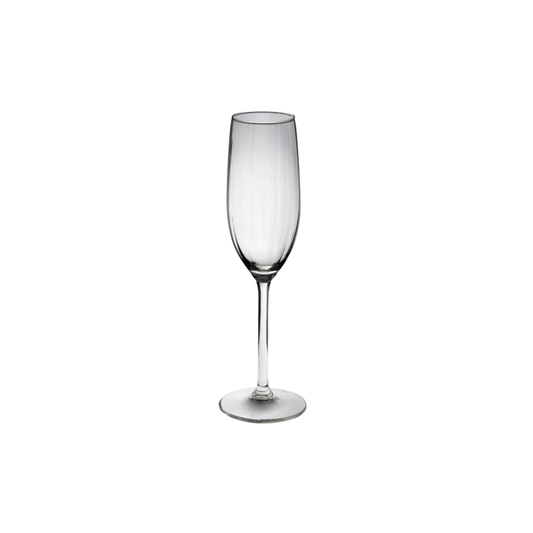 Flute spumante ALBA, vetro trasparente, ml 210