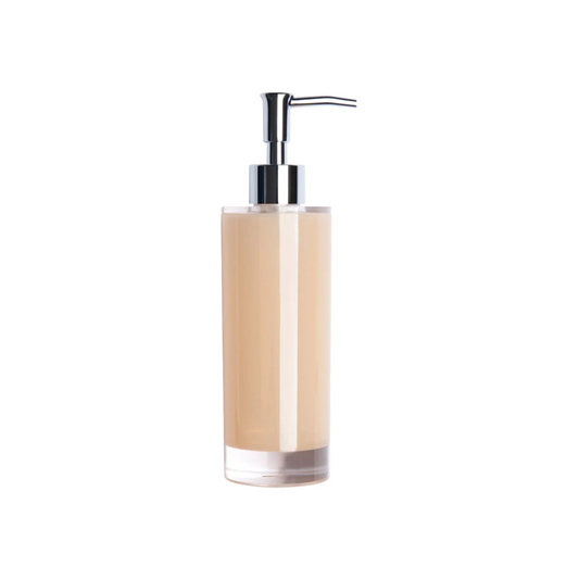 Dosatore per sapone liquido SPA, plastica resistente, crema, 300 ml