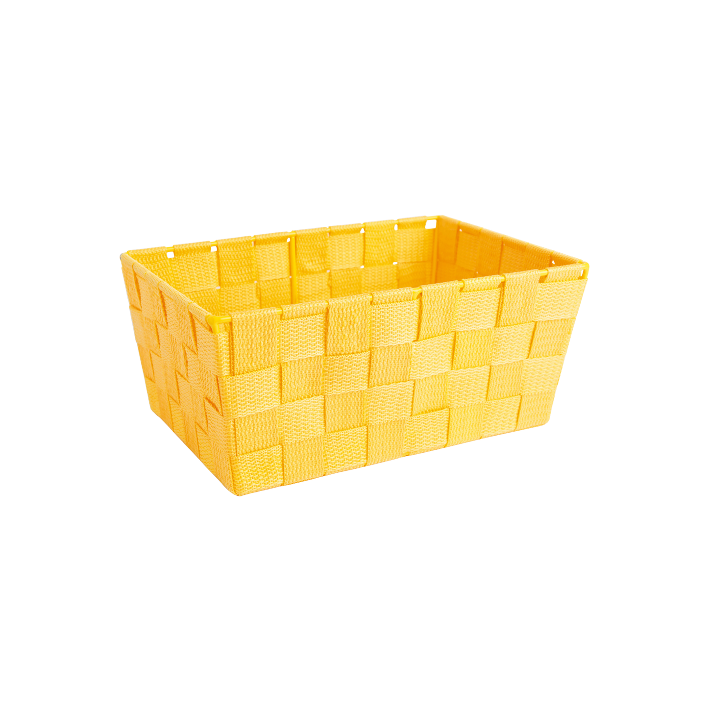 Cestino Portatutto CROSS in giallo, 21x16x8,5 cm