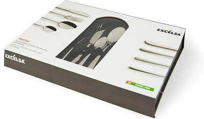 Prestige Set 24 Posate in Acciaio INOX, Lucidatura a Specchio