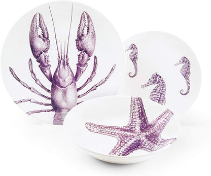 Servizio piatti FLORA e FAUNA n°6