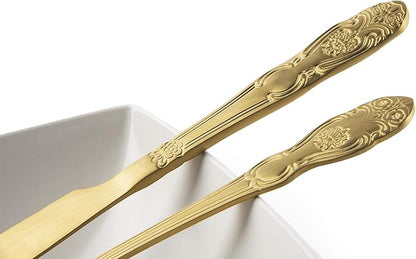 Confezione 4 Posate Baroque Oro