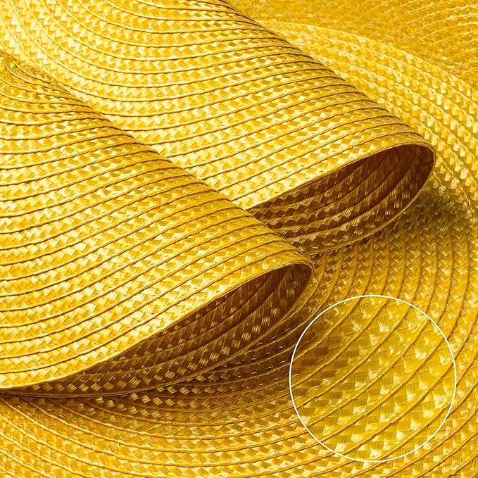 Tovaglietta giallo, tonda, 36 cm, multicolore