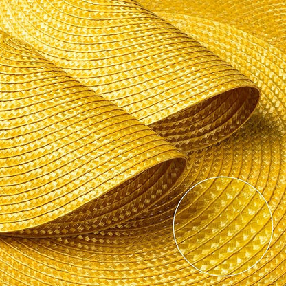 Tovaglietta giallo, tonda, 36 cm, multicolore