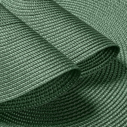 Tovaglietta verde, tonda, 36 cm, multicolore