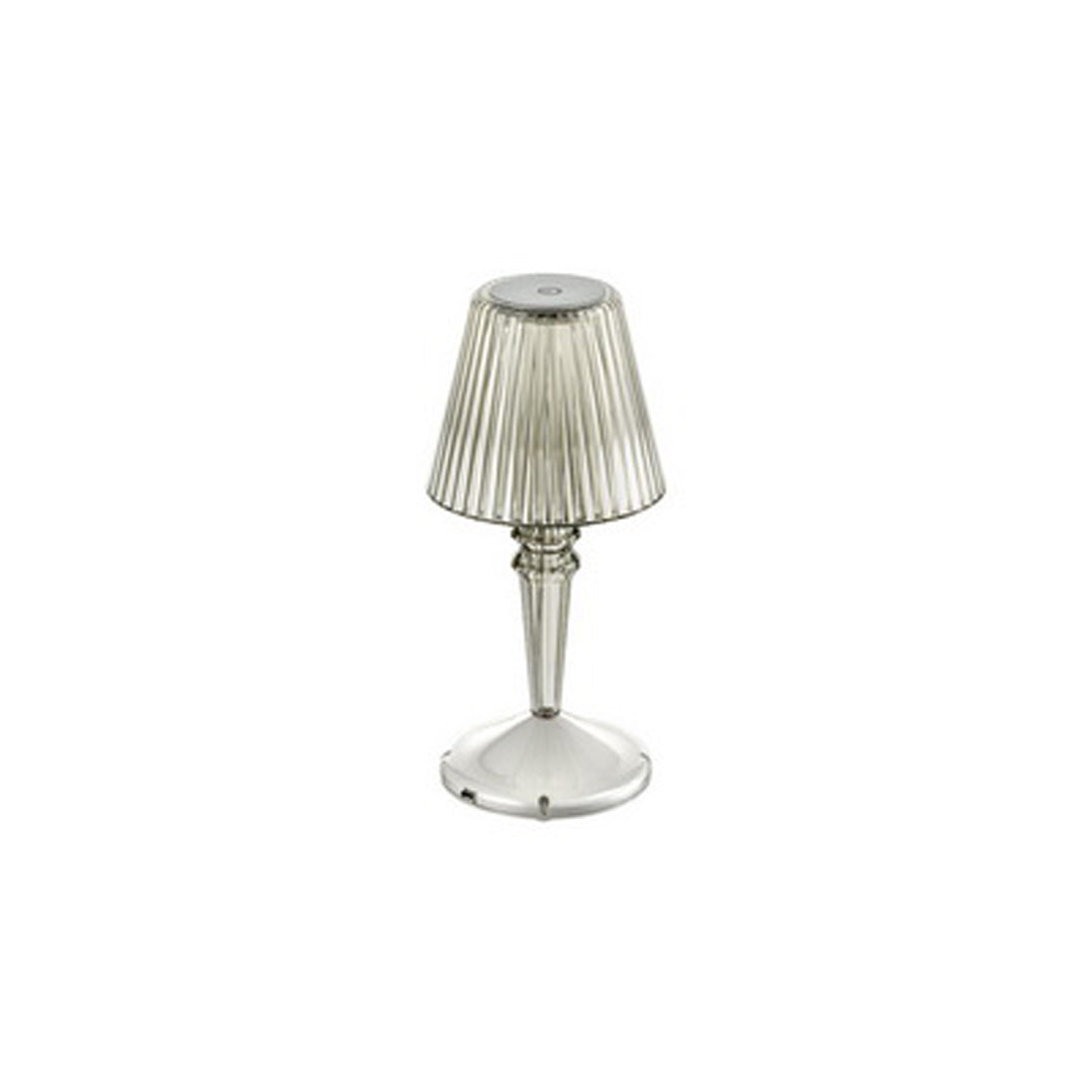 Lampada touch led fumè