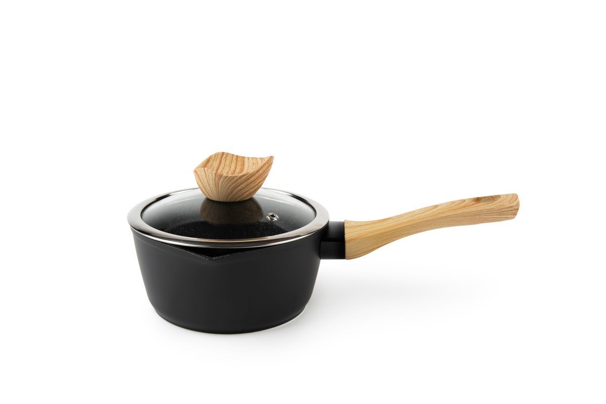 Batteria di pentole e accessori, 19 pezzi, antiaderente