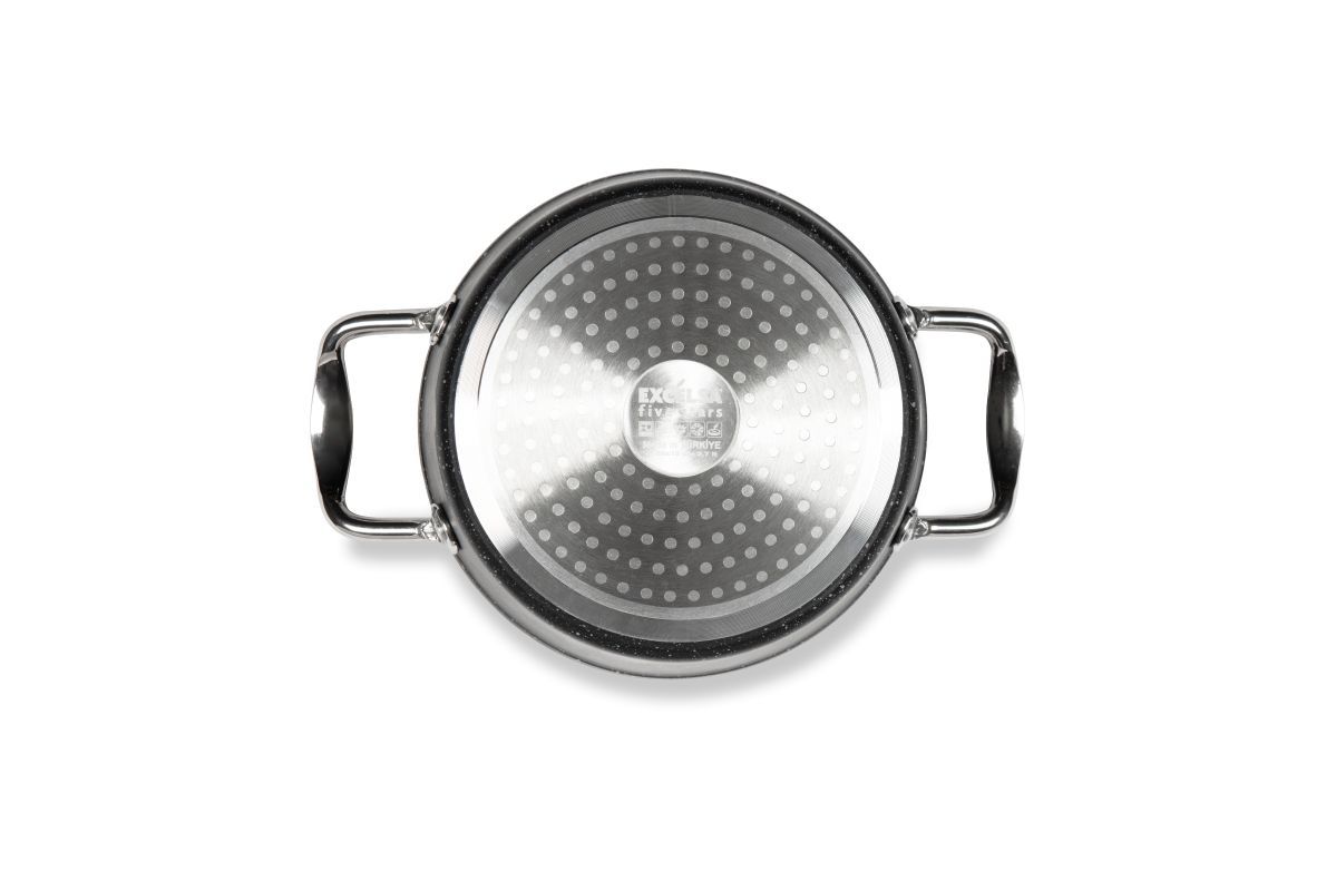 Casseruola antiaderente, alluminio forgiato, 20 cm