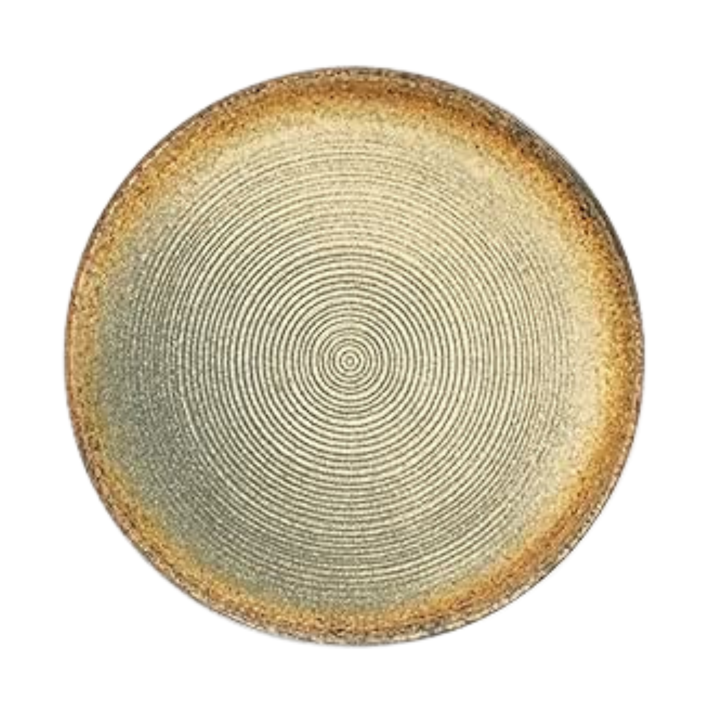 Piatto frutta DEMETRA , decorazione digitale lucida e a rilievo