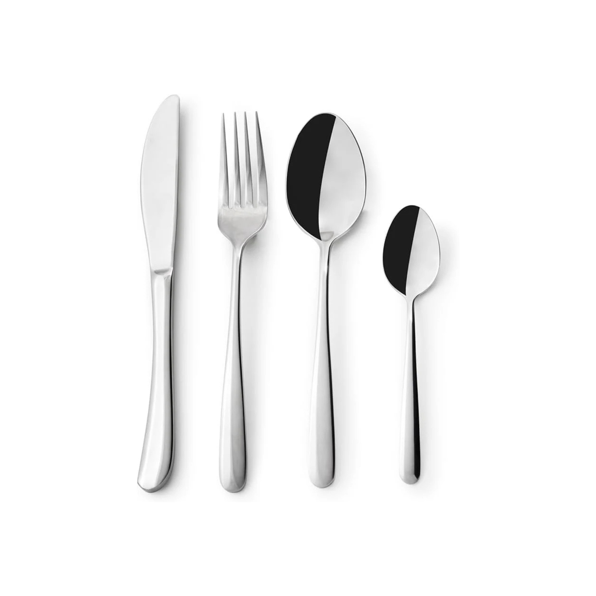 Prestige Set 24 Posate in Acciaio INOX, Lucidatura a Specchio