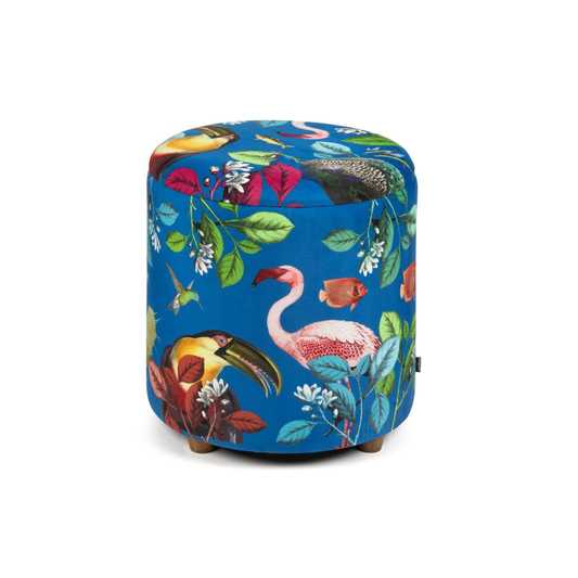 Pouf RHAPSODY con contenitore, imbottito