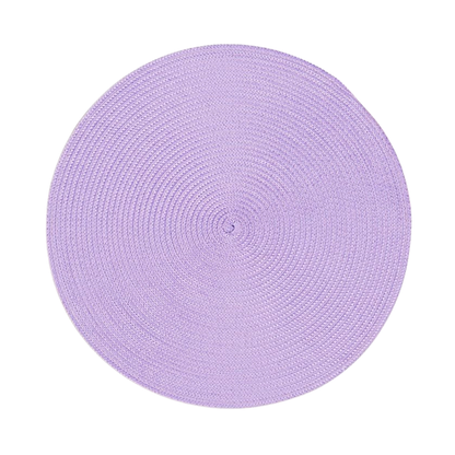 Tovaglietta lilla, tonda, 36 cm, multicolore