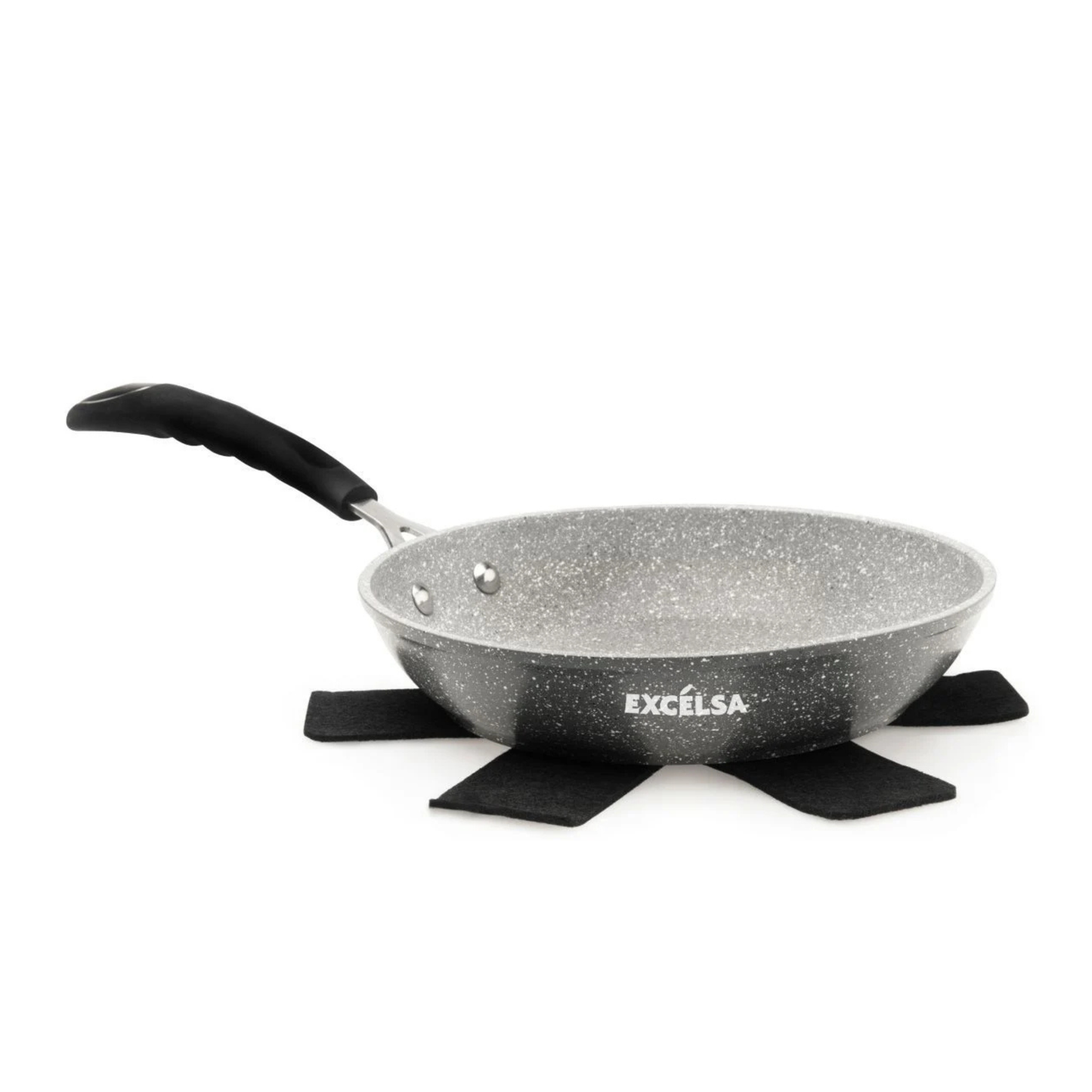 Padella antiaderente, effetto pietra, 28 cm