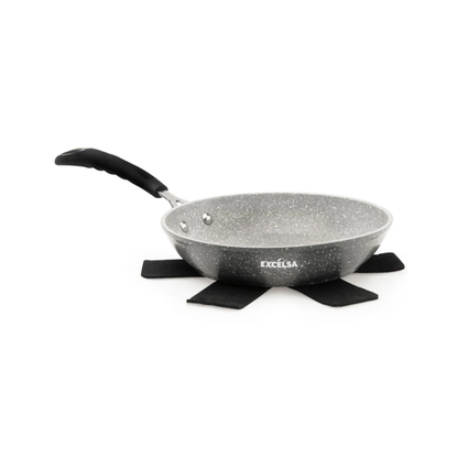Padella antiaderente, effetto pietra, 24 cm