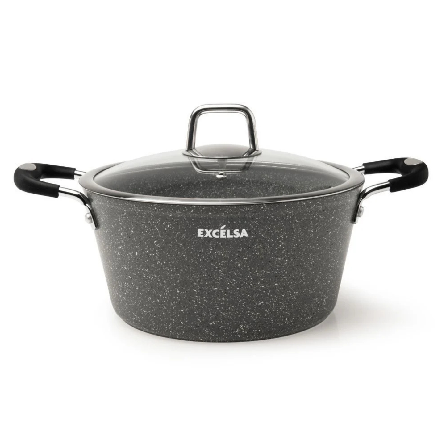 Pentola antiaderente, effetto pietra, 24 cm