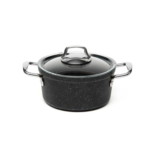 Casseruola antiaderente, alluminio forgiato, 20 cm