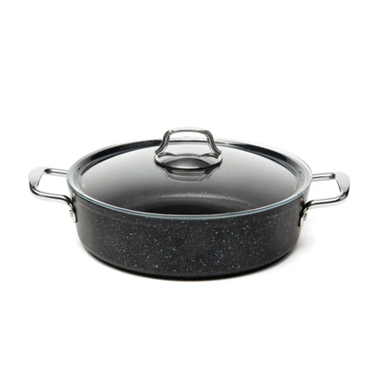 Casseruola antiaderente, alluminio forgiato, 28 cm