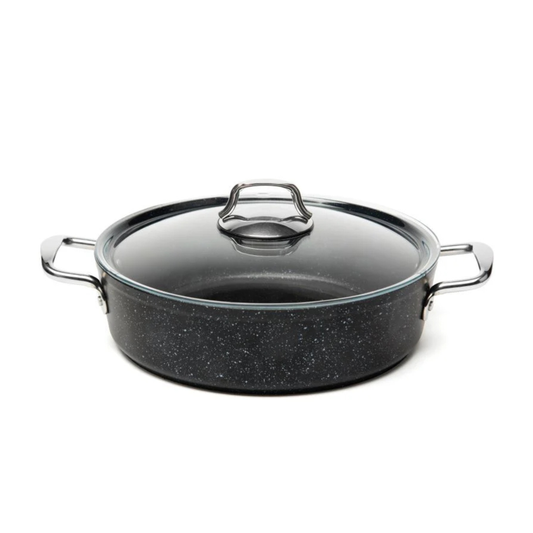 Casseruola antiaderente, alluminio forgiato, 28 cm