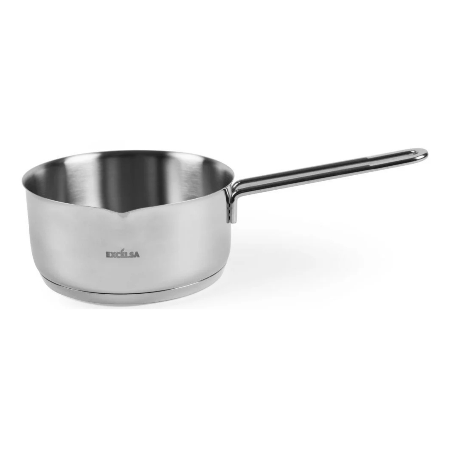 Casseruola, con becco, acciaio inox 18/10, 16 cm