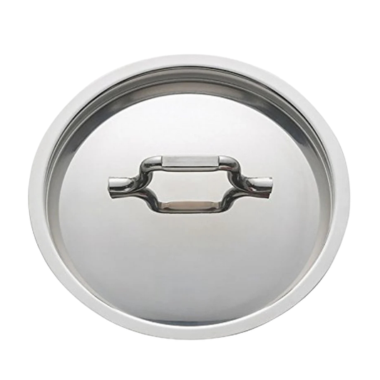 Coperchio padella pentola Acciaio Inox 24cm Argento