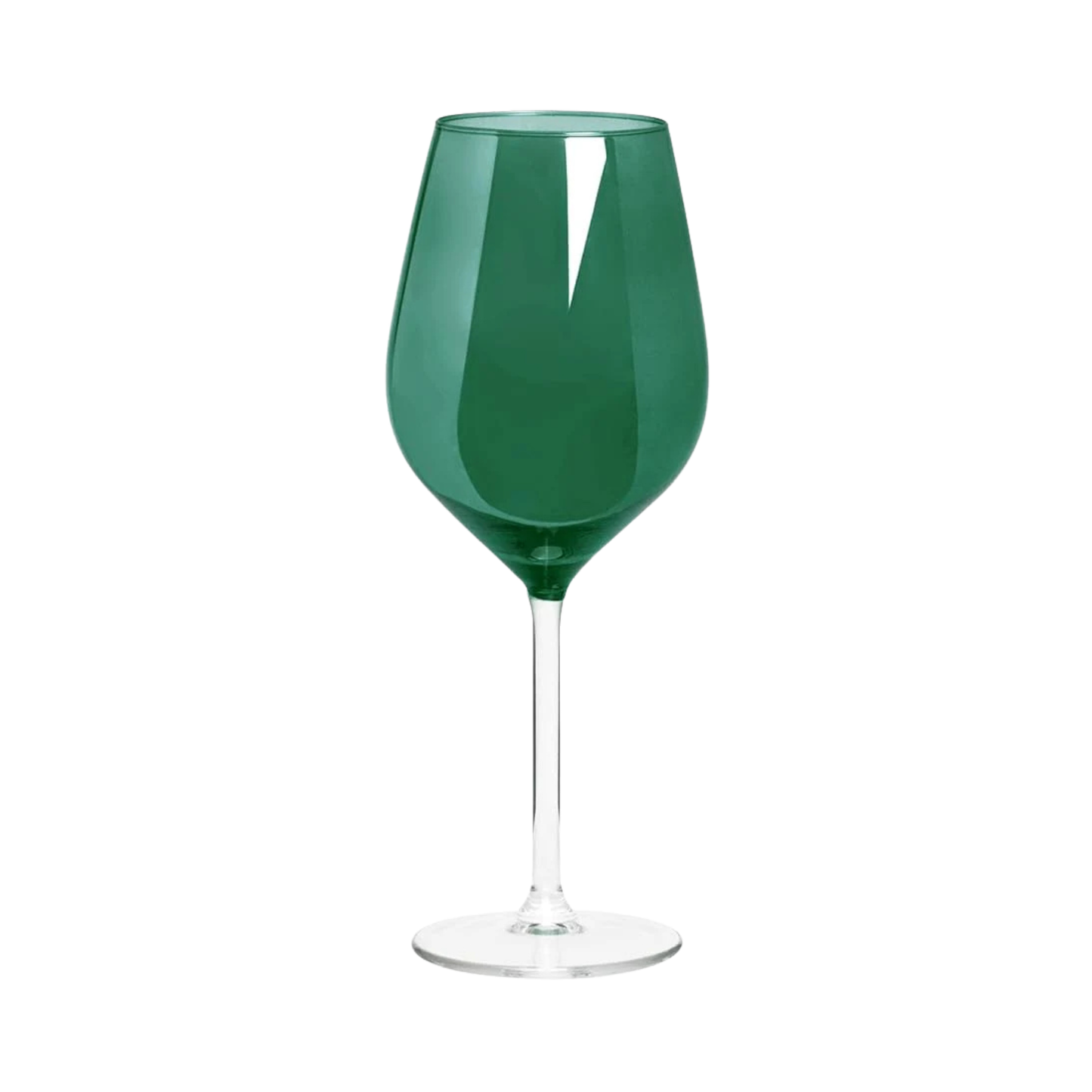 Calici da Vino in Vetro Verde, 50 cl