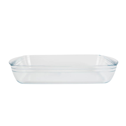 Teglia rettangolare, vetro, 40x27 cm