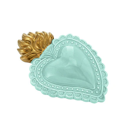 Cuore fiamme EX VOTO tiffany