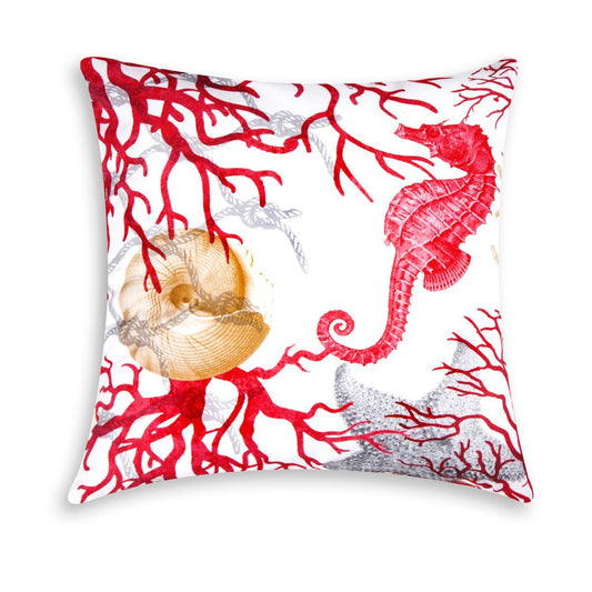 Cuscino decorativo CORAL, multicolore, 45x45 cm, quadrato