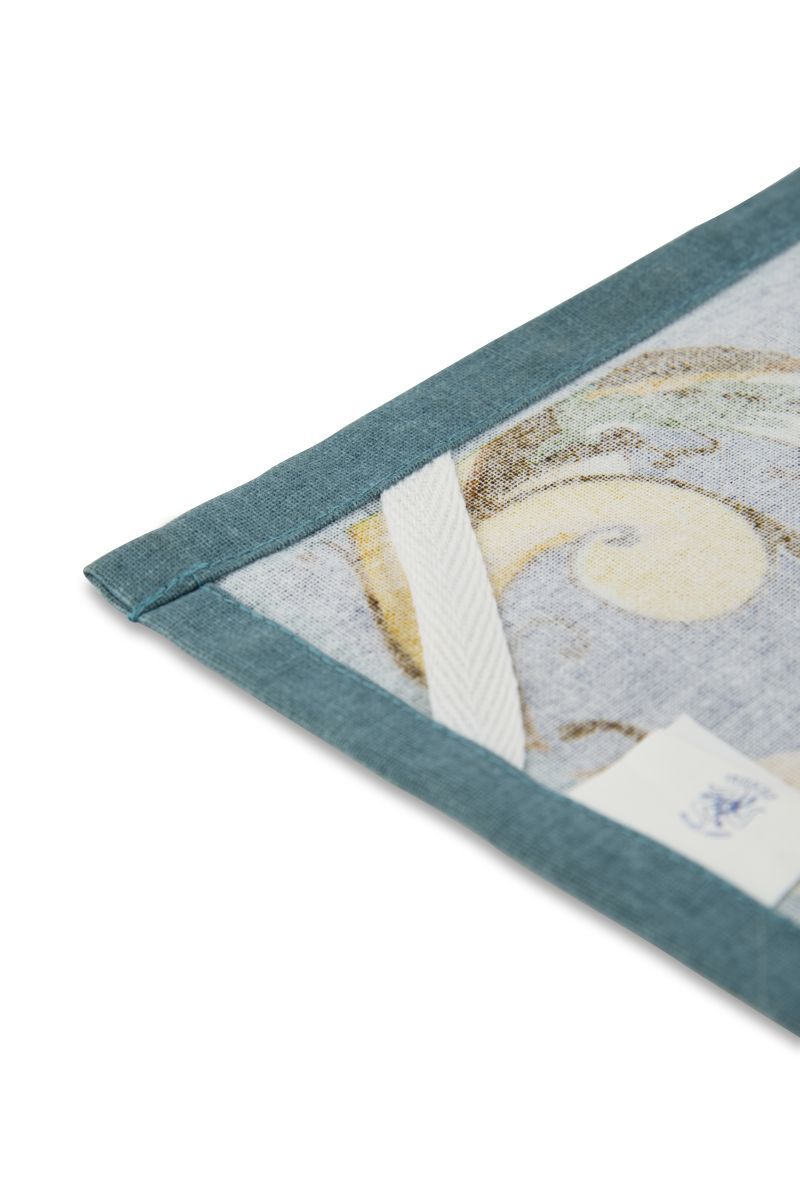 Canovaccio TRINACRIA, 100% cotone, con limoni, 50x70 cm