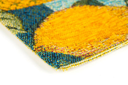Passatoia BOBOLI, con limoni, 55x180 cm