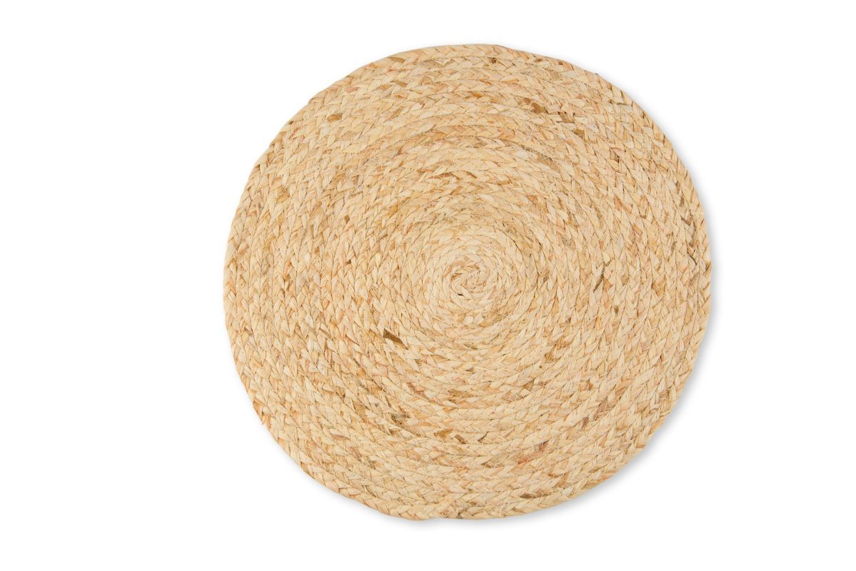 Tovaglietta in foglia di mais, crema, 38 cm