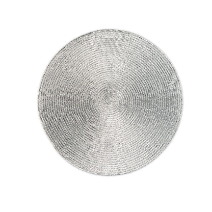 Tovagliette tonde cm 36 in platinum
