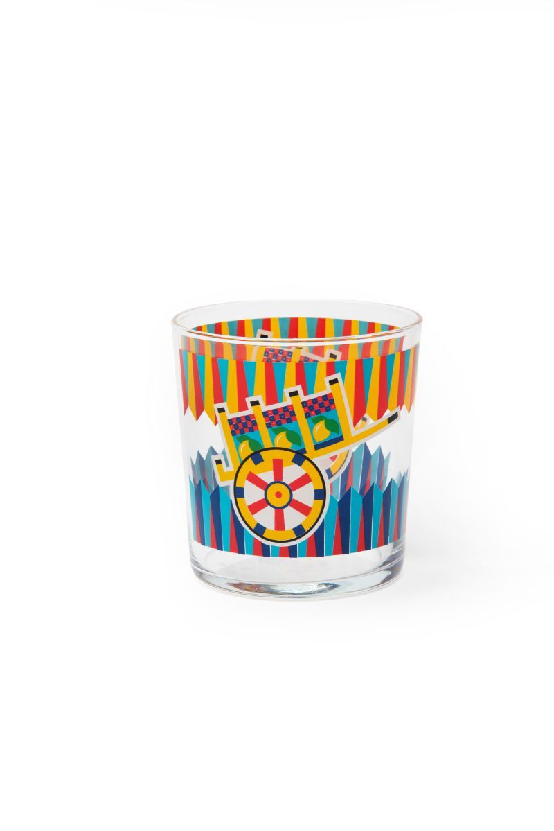 Bicchieri acqua SICILIAN RHAPSODY, 6 pezzi, stile siciliano, ml 350