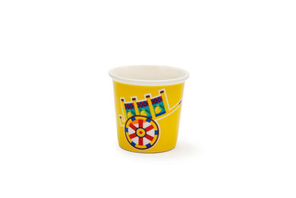 Set 6 bicchierini da caffè SICILIAN RHAPSODY, stile siciliano, porcellana, ml 90