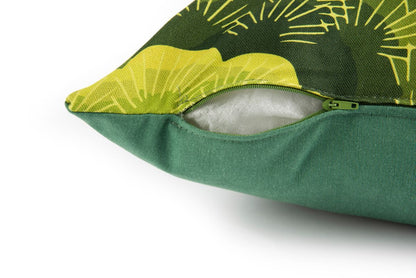 Cuscino decorativo KIMONO, stile giapponese, airone, 45x45 cm