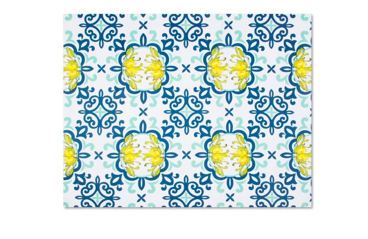 Tovaglia AMALFI rettangolare, con limoni, 140x180 cm