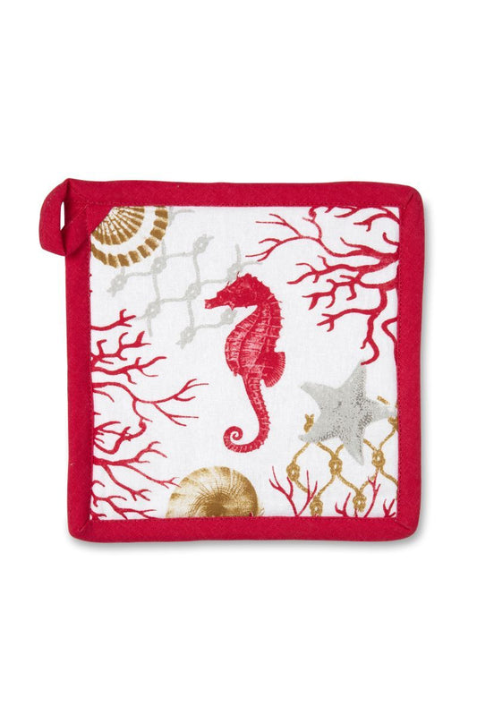 Presina CORAL, conchiglie e coralli, 20x20 cm