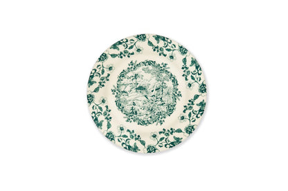 Servizio piatti LES VOYAGES, verde, 3 pezzi