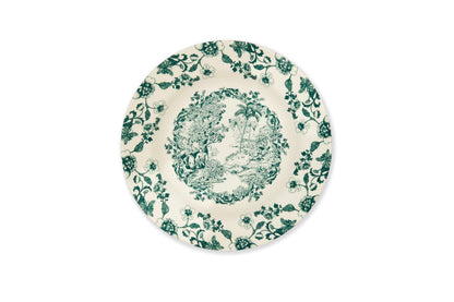 Piatto fondo LES VOYAGES, verde