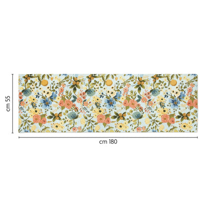 Passatoia FIORI FRIDA, floreale, 55x180 cm