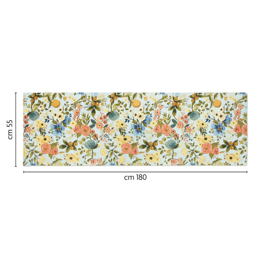 Passatoia FIORI FRIDA, floreale, 55x180 cm