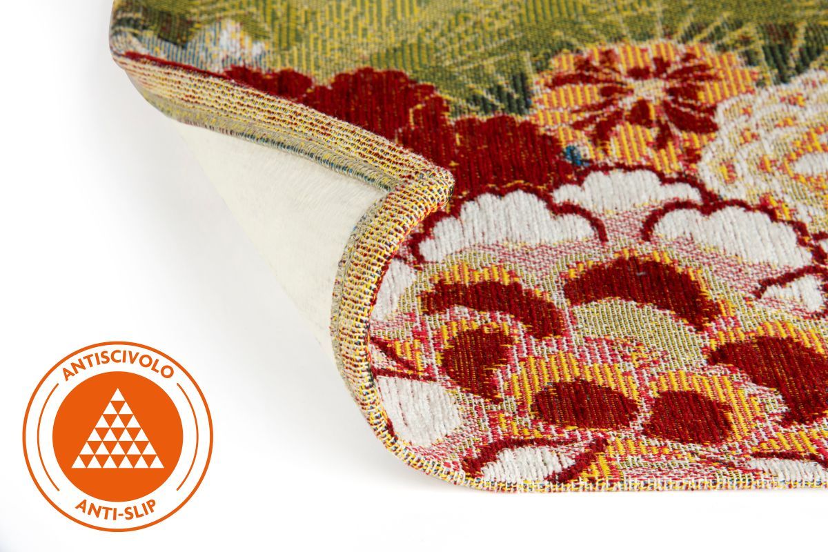 Tappeto KIMONO, stile orientale, multicolore, 165x110 cm