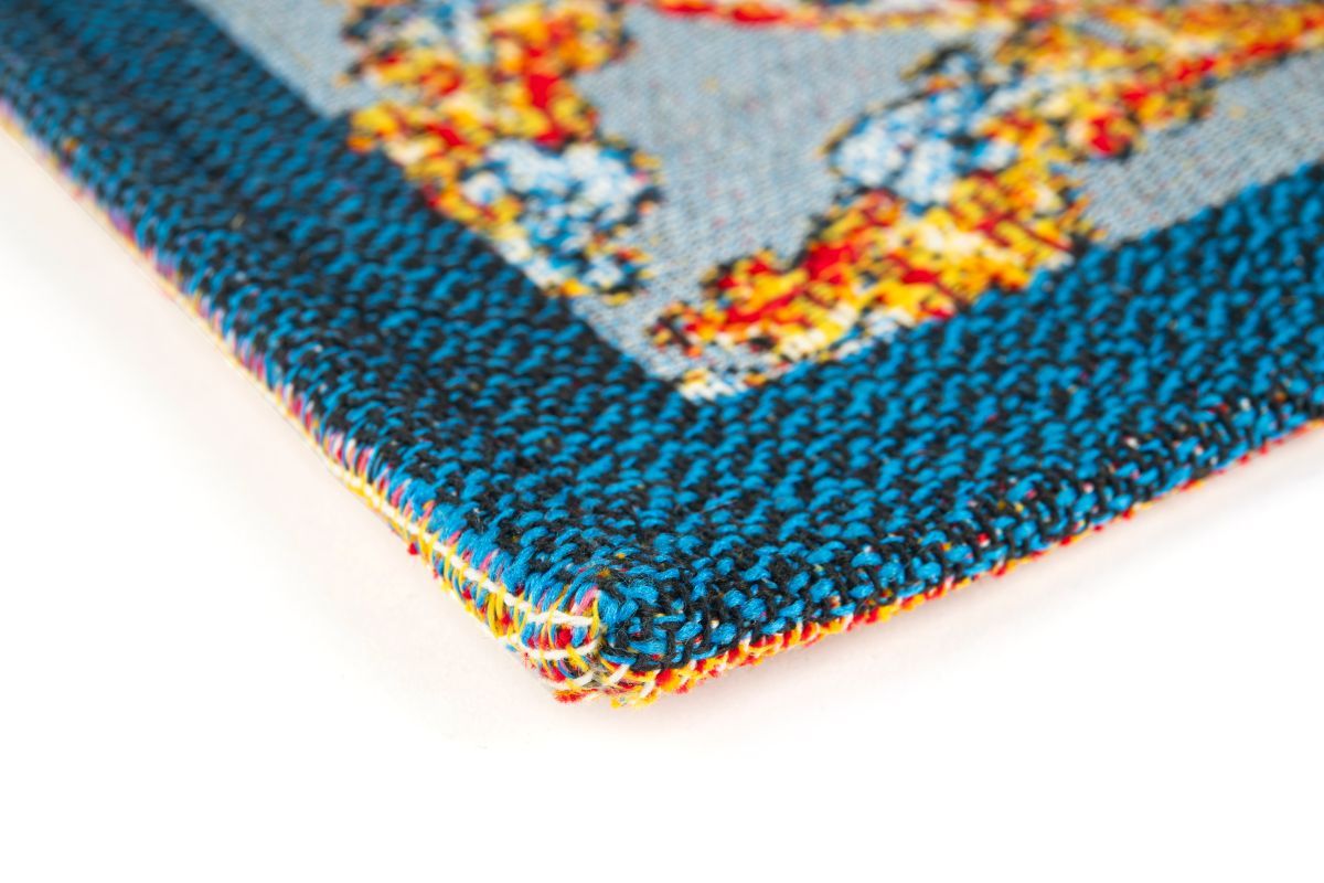 Tappeto TRINACRIA, stile mediterraneo, multicolore, 165x110 cm