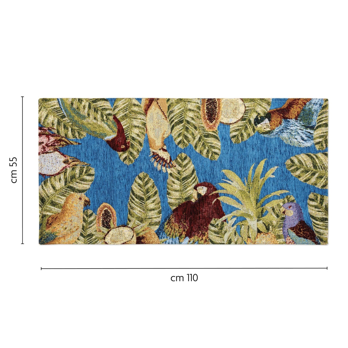 Passatoia HAVANA, stile esotico, 55x110 cm