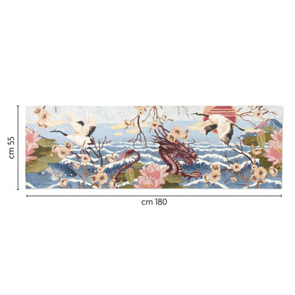Passatoia FUJI, stile giapponese, 55x180 cm