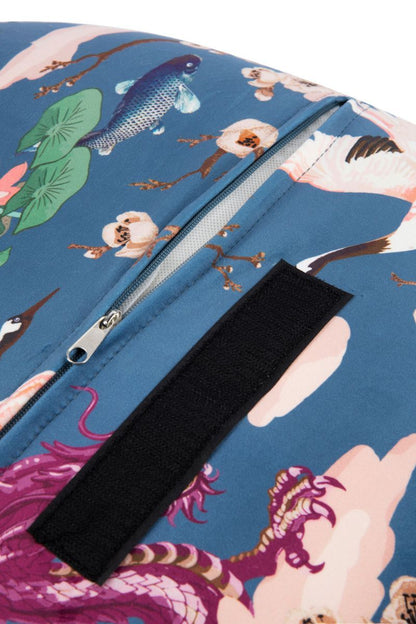 Poltrona FUJI, stile orientale, multicolore