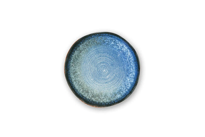 Servizio piatti POSEIDONE, effetto artigianale, 3 pezzi, ceramica